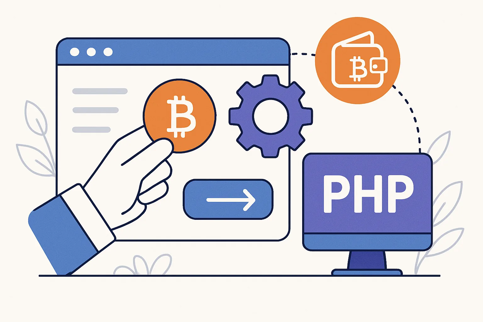 Cómo aceptar pagos con criptomonedas en PHP