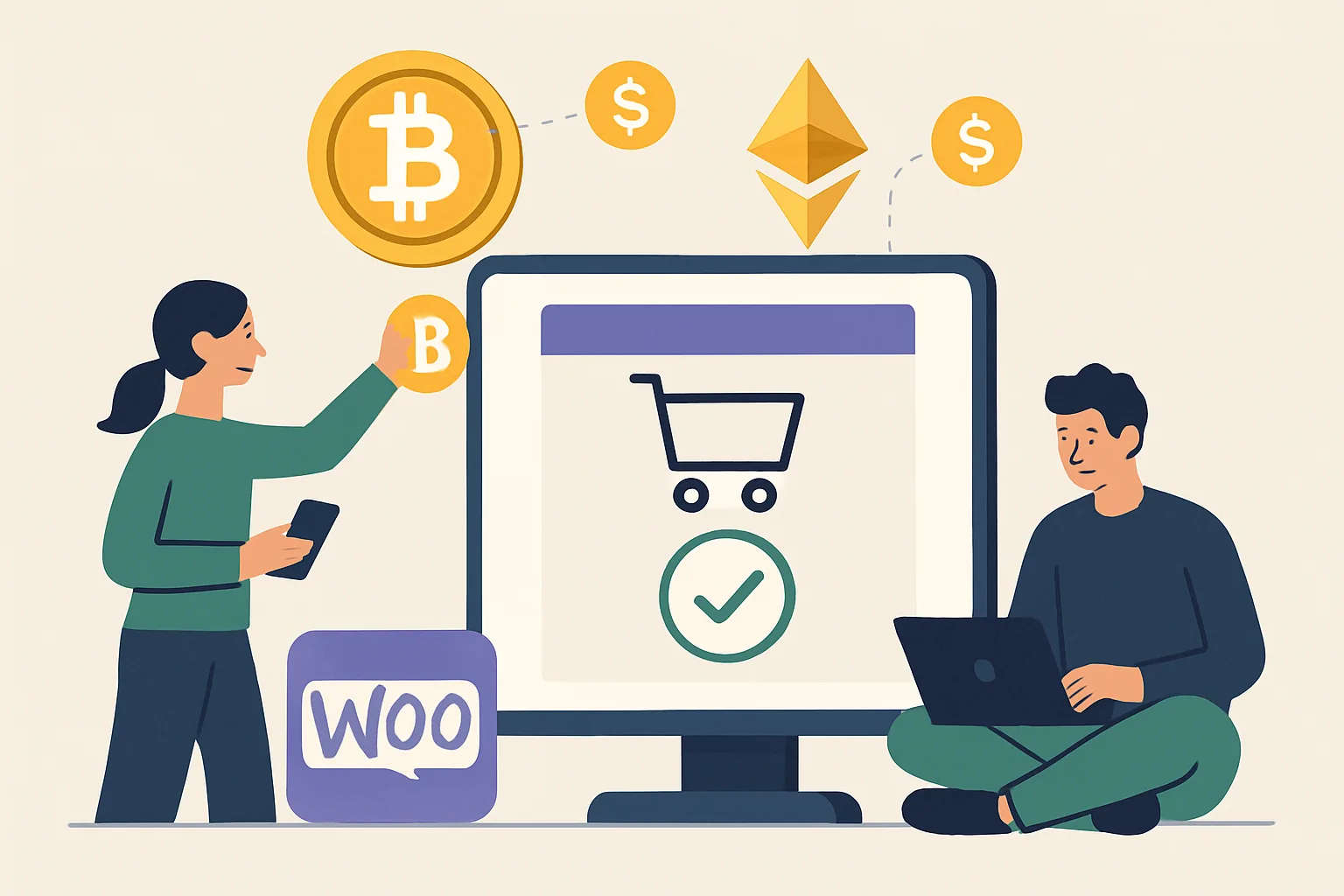 Криптоплатежи в WooCommerce: зачем и как подключать