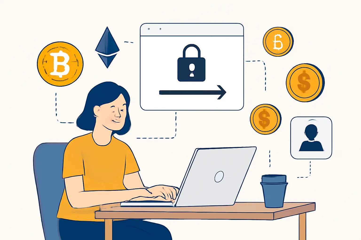 Pasarela de pago cripto para freelancers